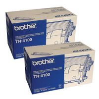 original multipack brother hl-6050d printer toner cartridges 2 pack -tn4100