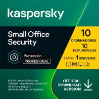 kaspersky small office security 10 dispositivos 10 moviles 1 servidor 2 anos licencia digital