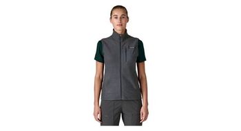 Polar sin mangas patagonia r1 air azul de mujer