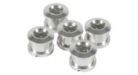 adelante alu 6 5mm x5 pernos de plato de plata