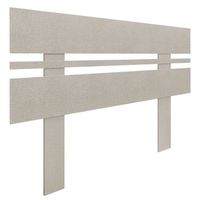 dhome cabecero espigas beige 110cm horizontal estilo ancho con patas madera reciclada dm herrajes incluidos 110cm horizontal ancho espigas beige