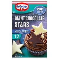 dr oetker giant chocolate stars