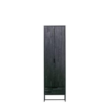 Armario de madera negro