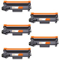 pccom essential brother tn2510xl toner compatible negro pack 5