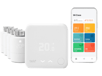 reacondicionado seminuevo muy bueno termostato - tado pack kit termostato cable  4 cabezales termostaticos inteligentes blanco