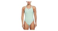 banador para mujer nike swim fusion logo tape verde