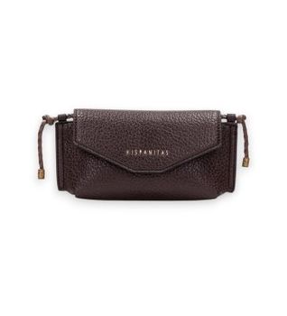 Hispanitas para mujer. BI265024 Bolso Bandolera Grabado marrón (OSFA), Casual, Poliuretano