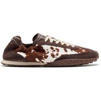 hoff deportivas moda bridge cow print brown para hombre