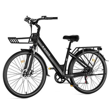 Bicicleta Eléctrica Para Adultos E.bycco V1 – 36 V, Batería Extraíble De 15,6 Ah, 71 Cm (28