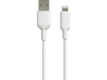 Cable USB a USB-C - Muvit For Change MCUSC0003, USB-A, USB-C, Universal, 1.20m, 27W, Blanco