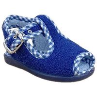 colores pantuflas 021035 zapatilla toalla azul para nina