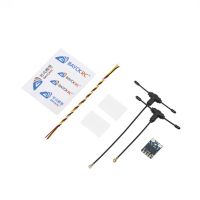 bayckrc rrd2 receptor elrs de 24 ghz con dos antenas de chip rf lr1121 para drone fpv rc