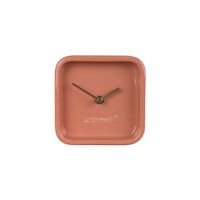 zuiver cute desk clock in pink