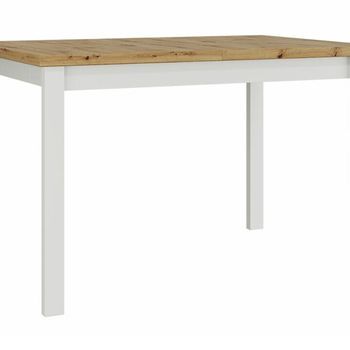Mesa Victorville 125, Alargamiento, Aglomerado Laminado, Madera, 78x80x120cm