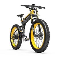 bicicleta electrica plegable lankeleisi xt750plus con bateria de 48v 175ah