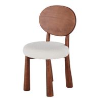 silla de hosteleria de madera de caucho macizo fsc
