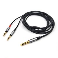 cable de audio equilibrado de 44mm para auriculares hifiman sundara ananda he6se he1000se he400i arya he-35 he-r7dx he-r9 edition xs he-x