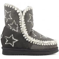 mou botines inner wedge wool embroidered stars para hombre