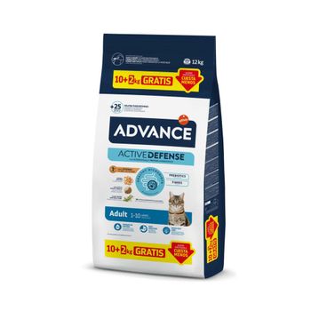 Advance Adult pollo y arroz - 2 x (10 kg + 2 kg gratis!) - Pack Ahorro