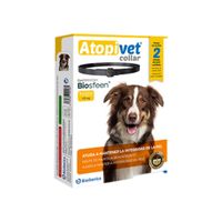 bioiberica atopivet collar 75 cm perros a partir de 10 kg - collar dermatologico  hidratacion y nutricion de la piel