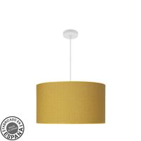colgante moda 3xe27 blancoamarillo regx50x50cm cdifusor