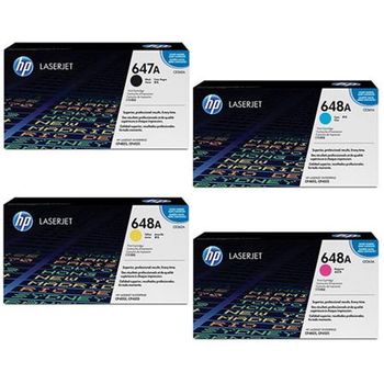 Original Multipack HP Colour LaserJet CP4025dn Printer Toner Cartridges (4 Pack) -CE260A