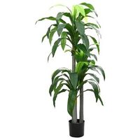 arbol dracaena artificial 36 hojas 180 cm verde vidaxl