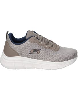 Zapatillas Para Hombre Skechers Bobs Sport B Flex Icy Edge 118109-tpe Color Taupe 43