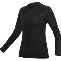 endura womens baa baa blend l-s baselayer black