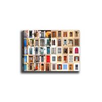 pintura decorativa lienzo canvas tablo-89 multicolor 70x100 cm