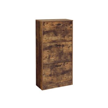 Zapatero de Madera de 3 Pisos