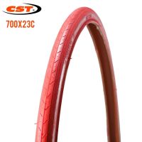 cst-neumatico ultraligero para bicicleta de carretera accesorio de color rojo 23-622 700x 23c