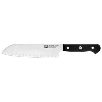ZWILLING Gourmet Cuchillo Santoku 18 cm, alveolado