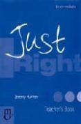 just right teacher s book intermediate