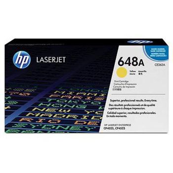 HP 648A Yellow Original Toner Cartridge (CE262A)