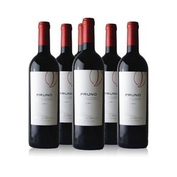 Pack 6 Botellas Pruno 2023 Vino Tinto España Ribera Del Duero 75 Cl. 14.5º