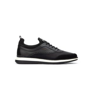 Martinelli para hombre. 1606-2733X Zapatillas de Piel Walden negro (41), Tela, Plano, Cordones, Casual