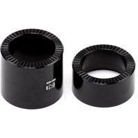 prime audax front hub end caps 15mm black