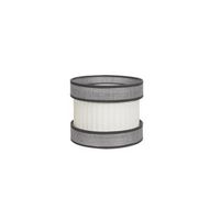 pantalla sobremesa pequena home gris-beige e14 o18x18x18