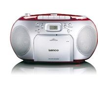 Lenco Lenco SCD-42 Rojo, Plata