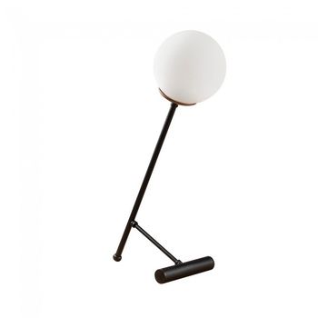 Lámpara de mesa birdie opal negro