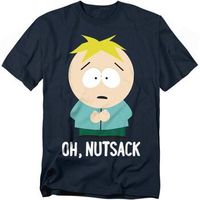 south park camiseta oh nutsack para hombre