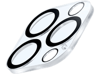 protector camara movil - cellularline camera lens para apple iphone 16 pro y max transparente