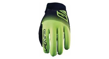 Cinco guantes xr pro negro   amarillo fluorescente