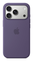 iphone 17 pro silicone case with magsafe purple fog