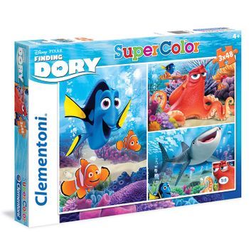 Puzzle Buscando A Dory Disney 3x48pz