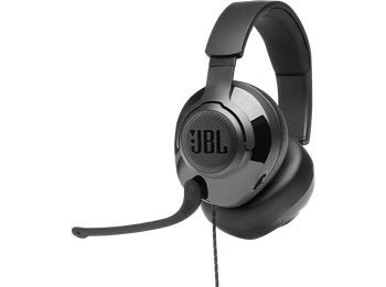 Auriculares gaming - JBL Quantum 200, De diadema, Con cable, Multiplataforma, Jack 3.5mm, Negro
