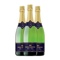 bodegas bilbainas royal carlton brut nature cava reserva 75 cl 125 vol pack de 3 unidades