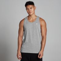 camiseta sin mangas rest day para hombre de mp - gris jaspeado - xxl