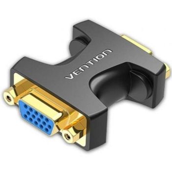 Adaptador VGA Vention DDGB0 Hembra a Hembra 1080P Chapado en Oro Antioxidante